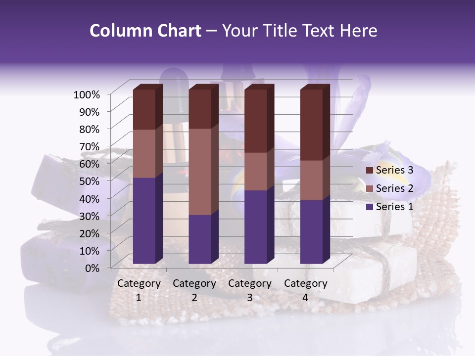 Purple Natural Beauti PowerPoint Template