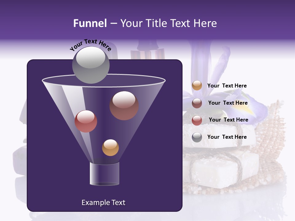 Purple Natural Beauti PowerPoint Template