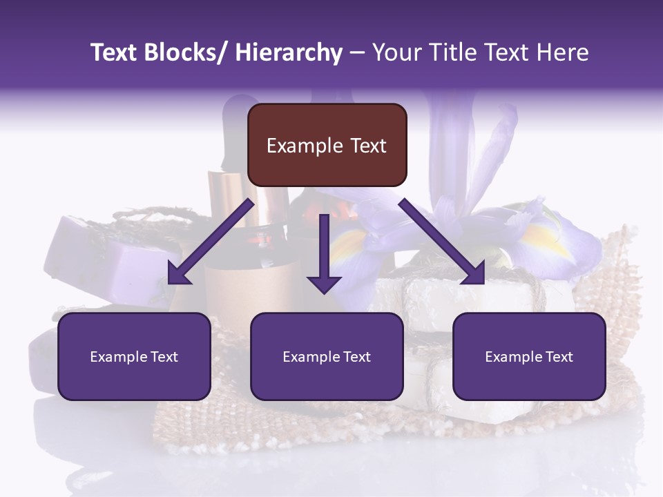 Purple Natural Beauti PowerPoint Template