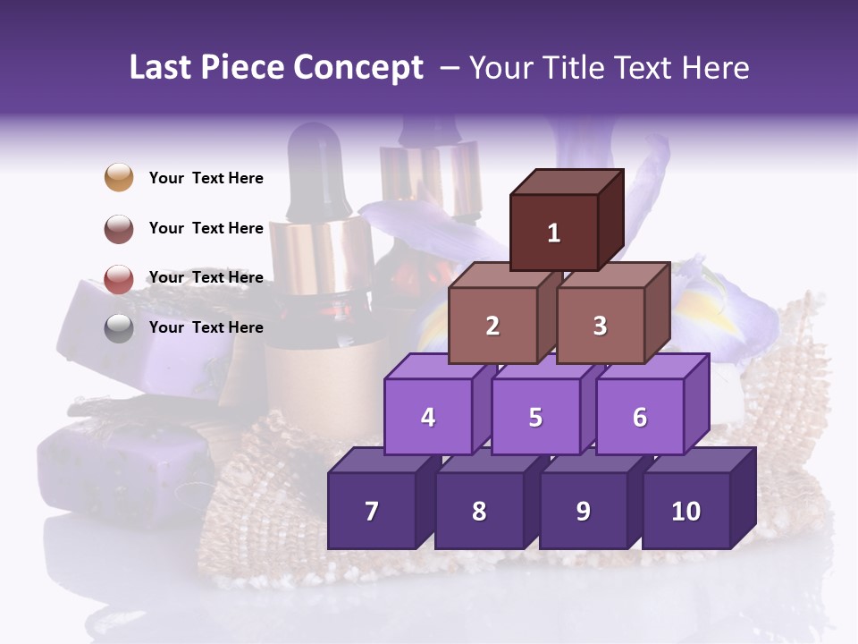 Purple Natural Beauti PowerPoint Template