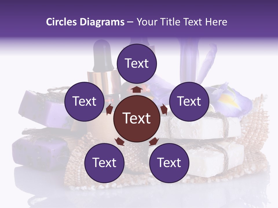 Purple Natural Beauti PowerPoint Template