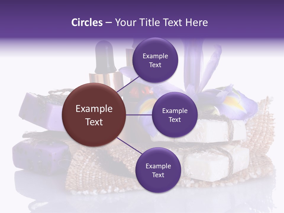 Purple Natural Beauti PowerPoint Template
