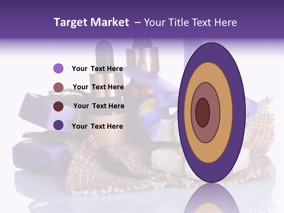 Purple Natural Beauti PowerPoint Template