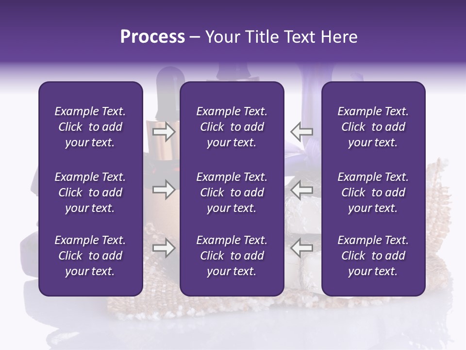 Purple Natural Beauti PowerPoint Template