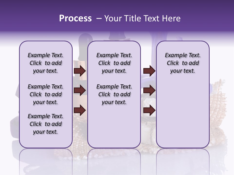 Purple Natural Beauti PowerPoint Template