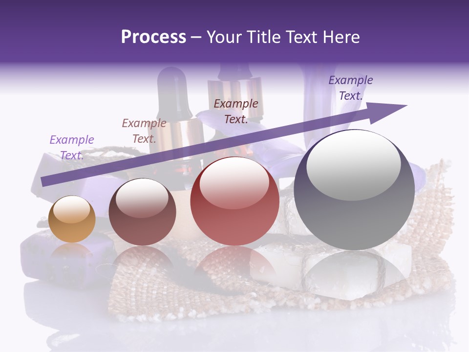 Purple Natural Beauti PowerPoint Template