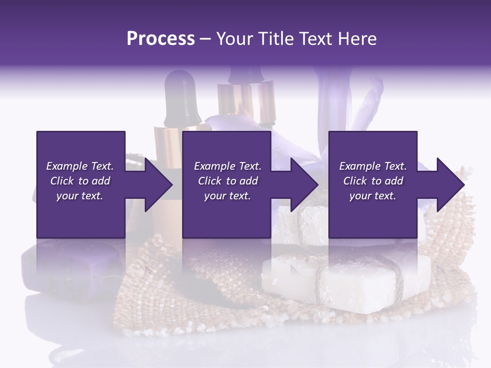 Purple Natural Beauti PowerPoint Template