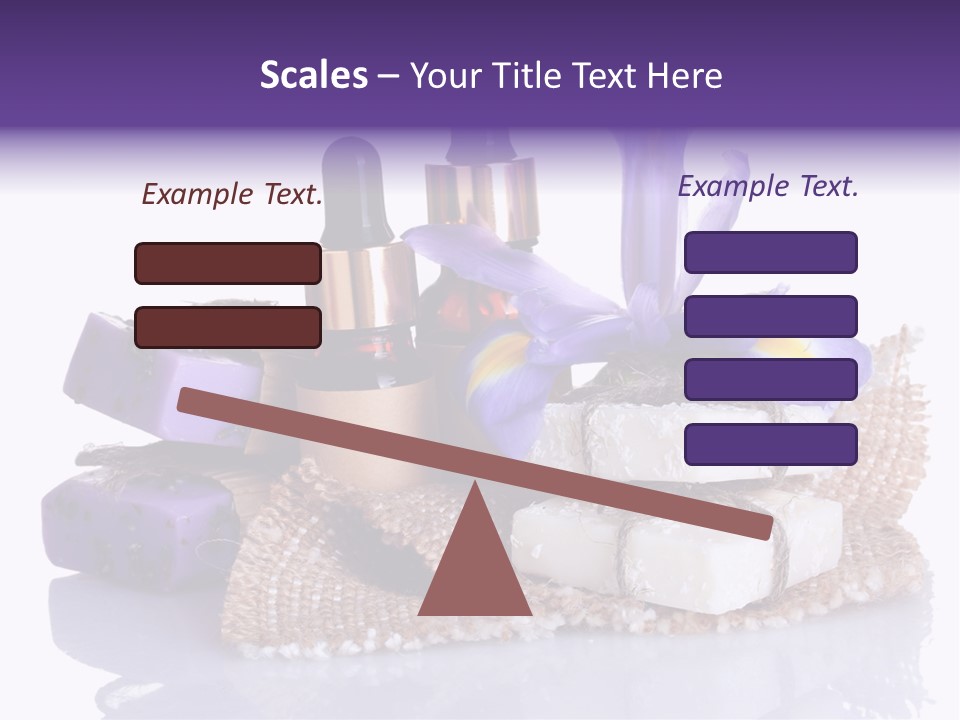 Purple Natural Beauti PowerPoint Template