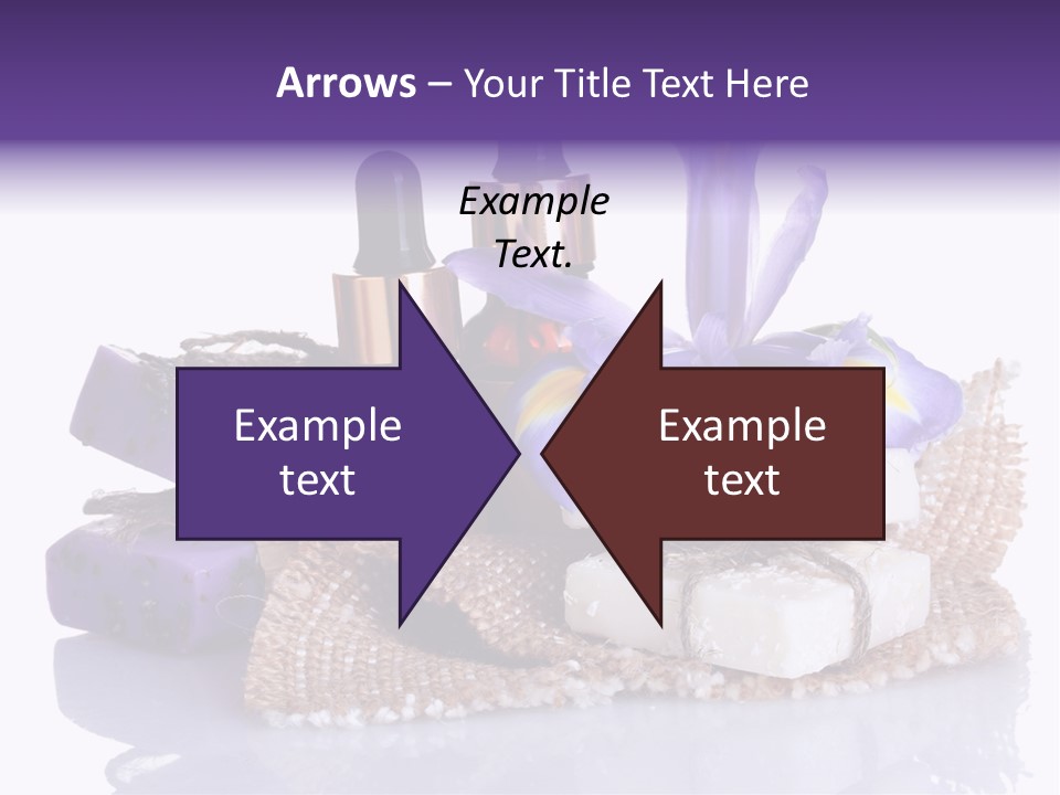 Purple Natural Beauti PowerPoint Template