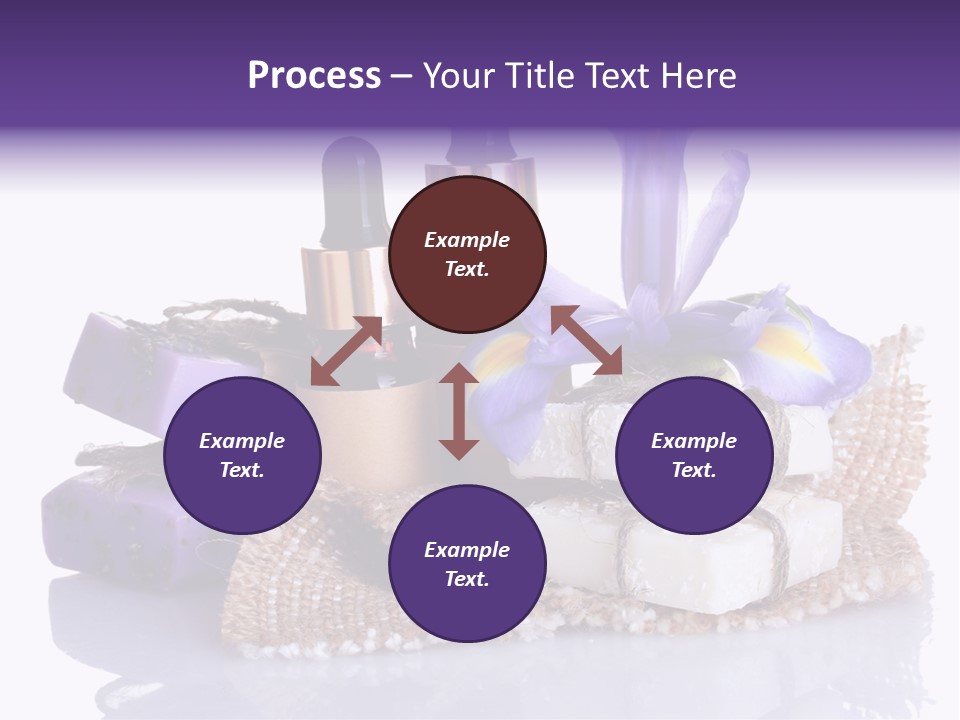 Purple Natural Beauti PowerPoint Template