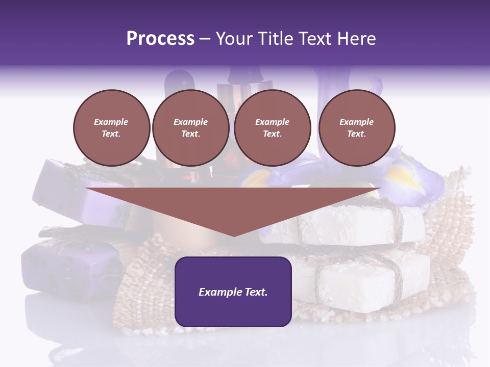 Purple Natural Beauti PowerPoint Template