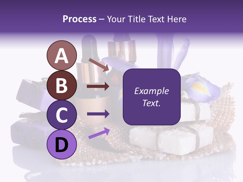 Purple Natural Beauti PowerPoint Template