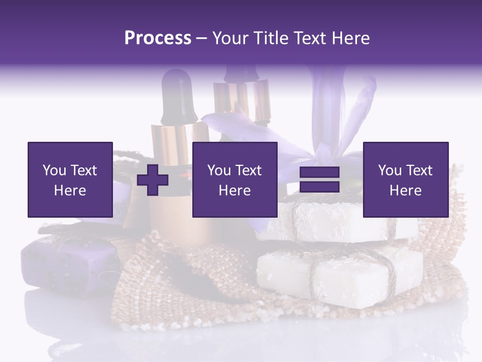 Purple Natural Beauti PowerPoint Template