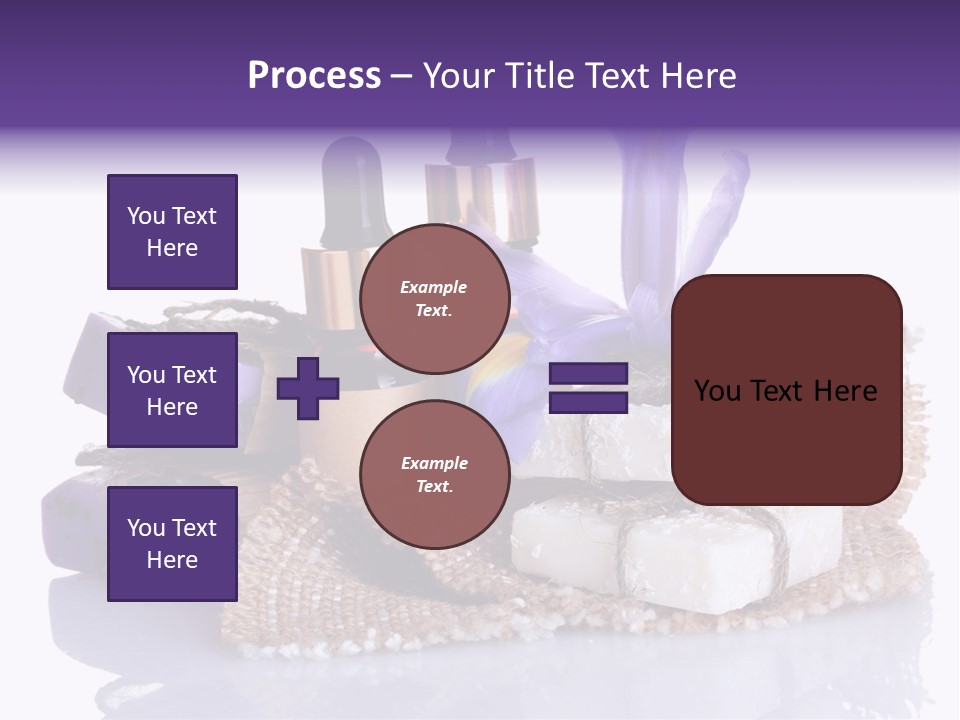 Purple Natural Beauti PowerPoint Template
