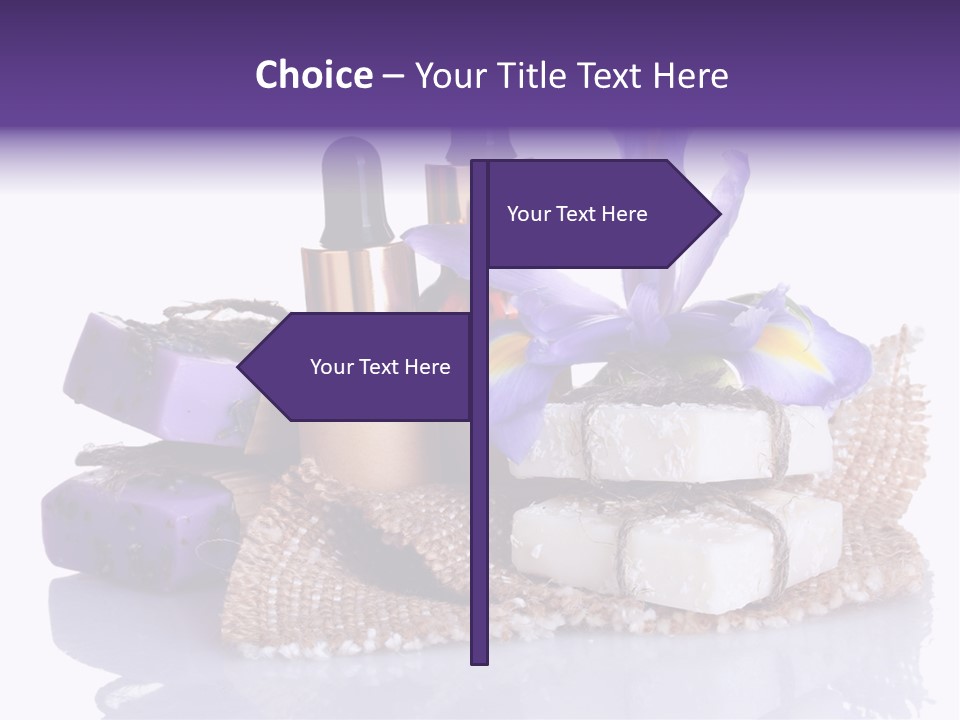 Purple Natural Beauti PowerPoint Template