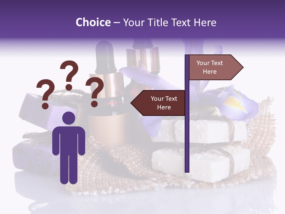 Purple Natural Beauti PowerPoint Template