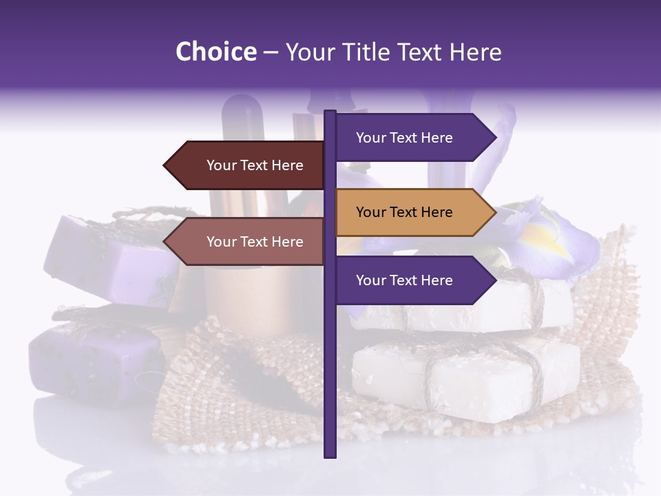 Purple Natural Beauti PowerPoint Template