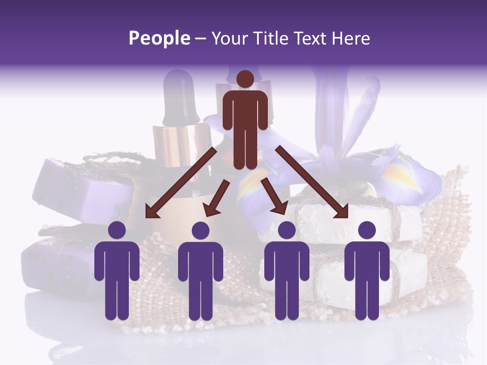 Purple Natural Beauti PowerPoint Template