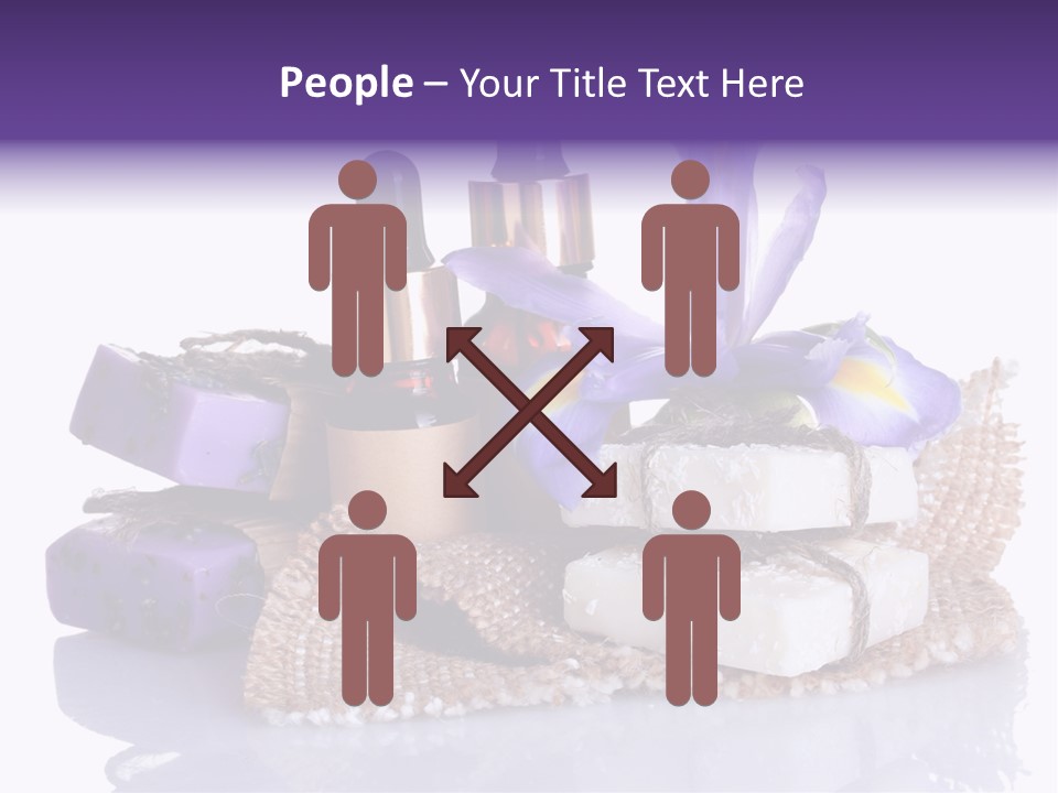 Purple Natural Beauti PowerPoint Template