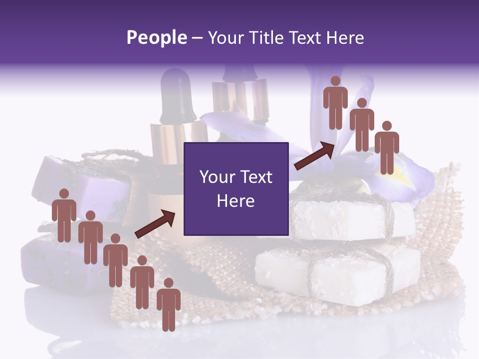 Purple Natural Beauti PowerPoint Template