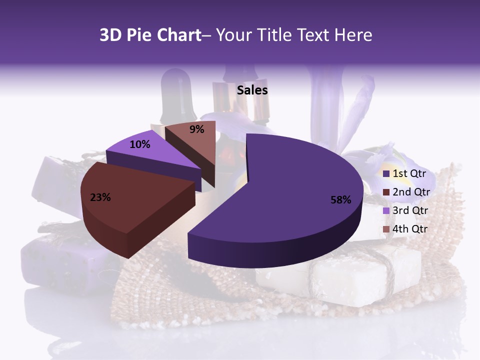 Purple Natural Beauti PowerPoint Template