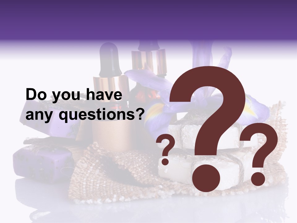 Purple Natural Beauti PowerPoint Template