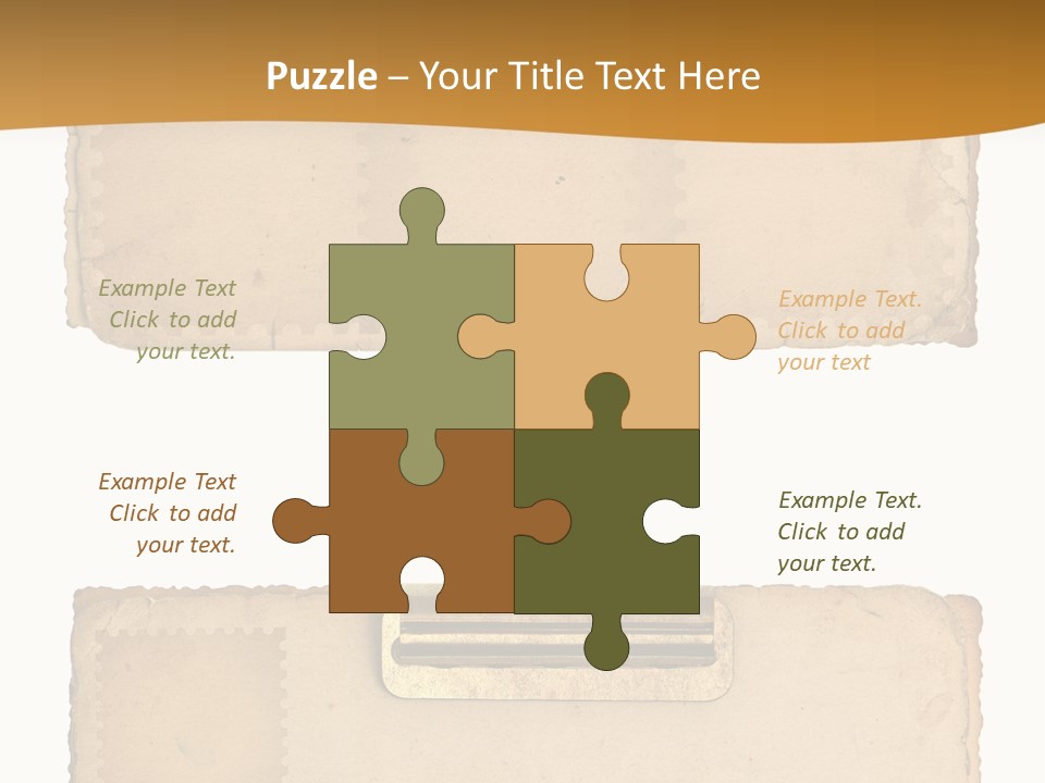 Blank Epia Framework PowerPoint Template