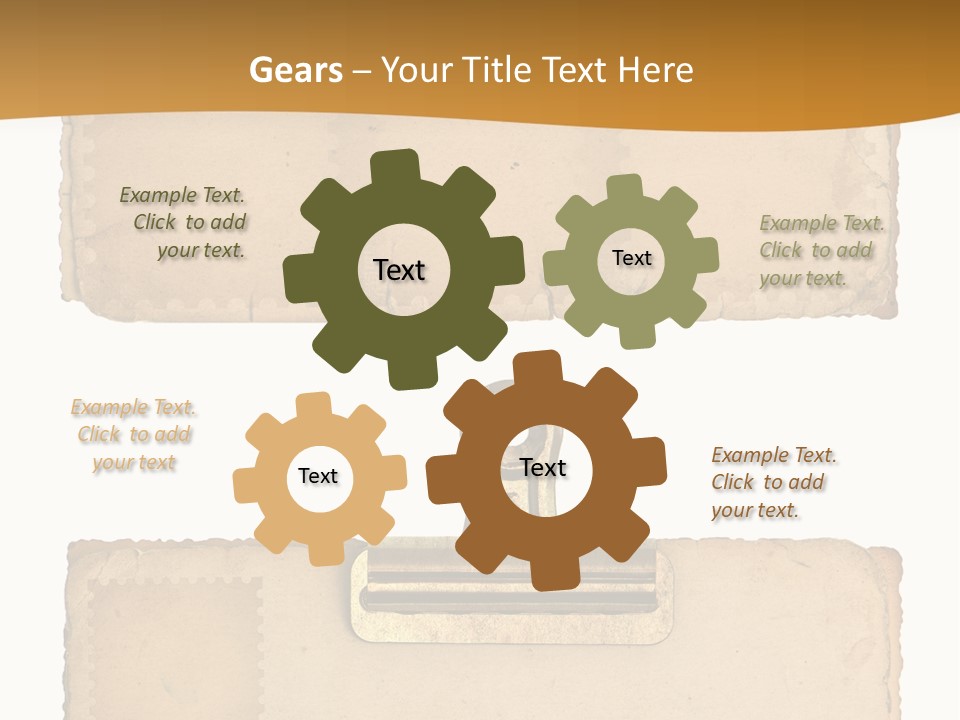 Blank Epia Framework PowerPoint Template