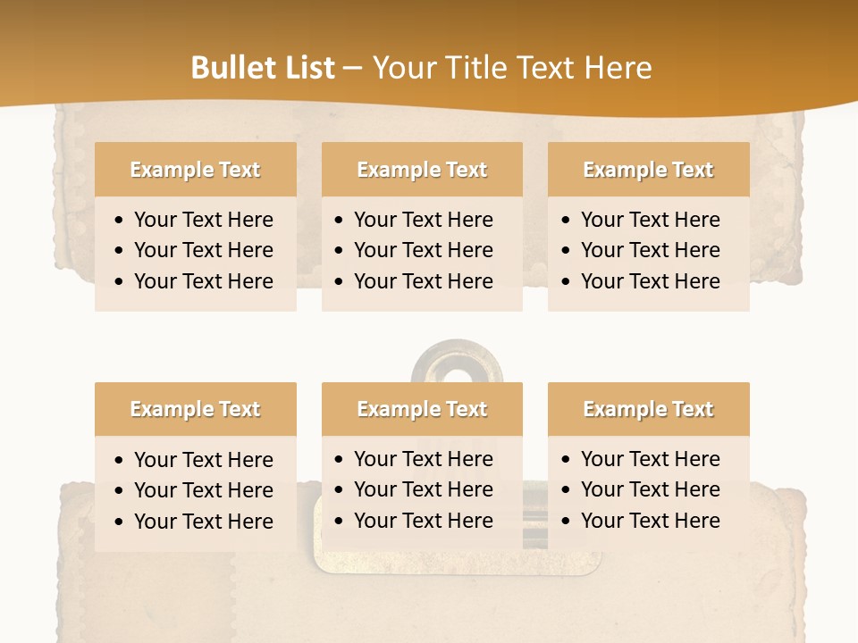 Blank Epia Framework PowerPoint Template