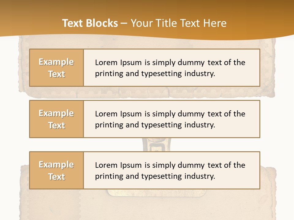Blank Epia Framework PowerPoint Template