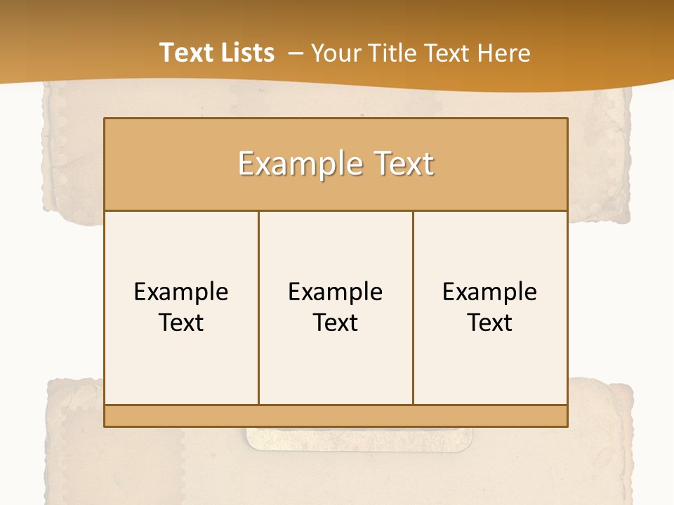 Blank Epia Framework PowerPoint Template