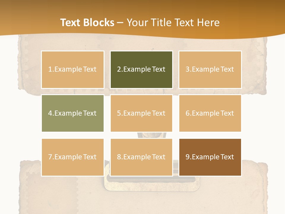Blank Epia Framework PowerPoint Template