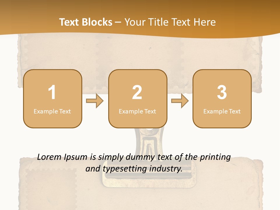 Blank Epia Framework PowerPoint Template
