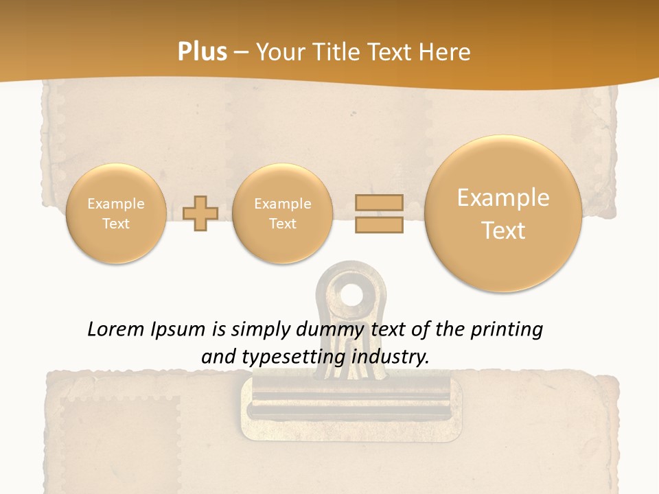Blank Epia Framework PowerPoint Template