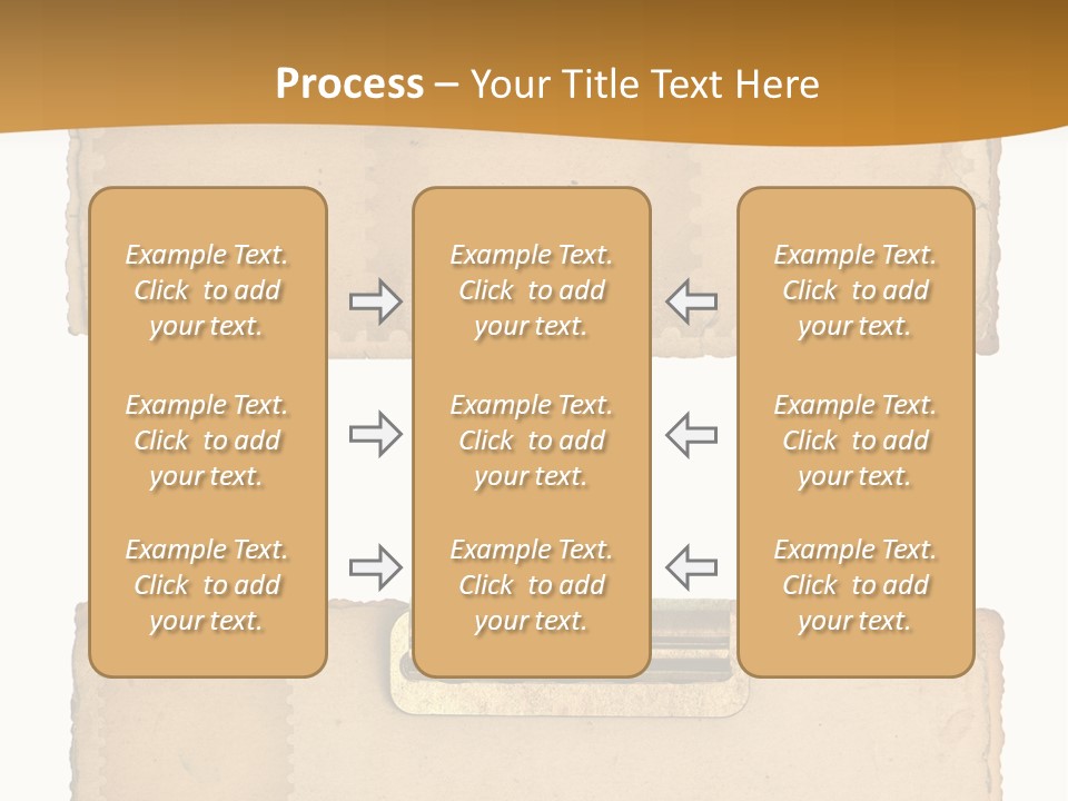 Blank Epia Framework PowerPoint Template