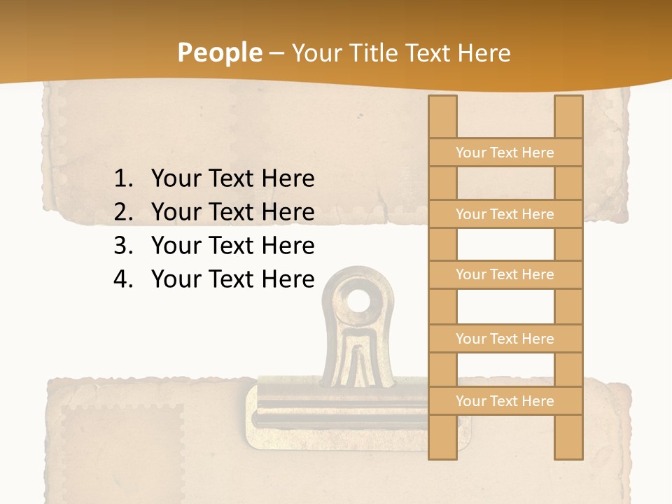 Blank Epia Framework PowerPoint Template