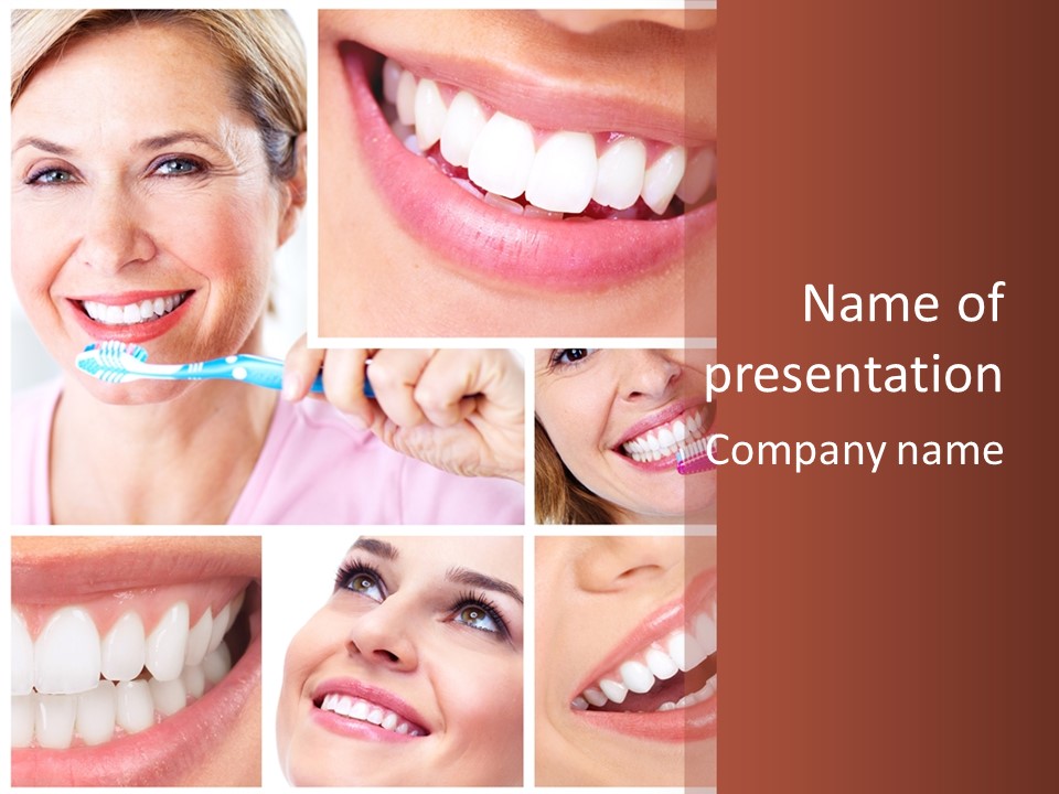 Dentist Dental Young PowerPoint Template
