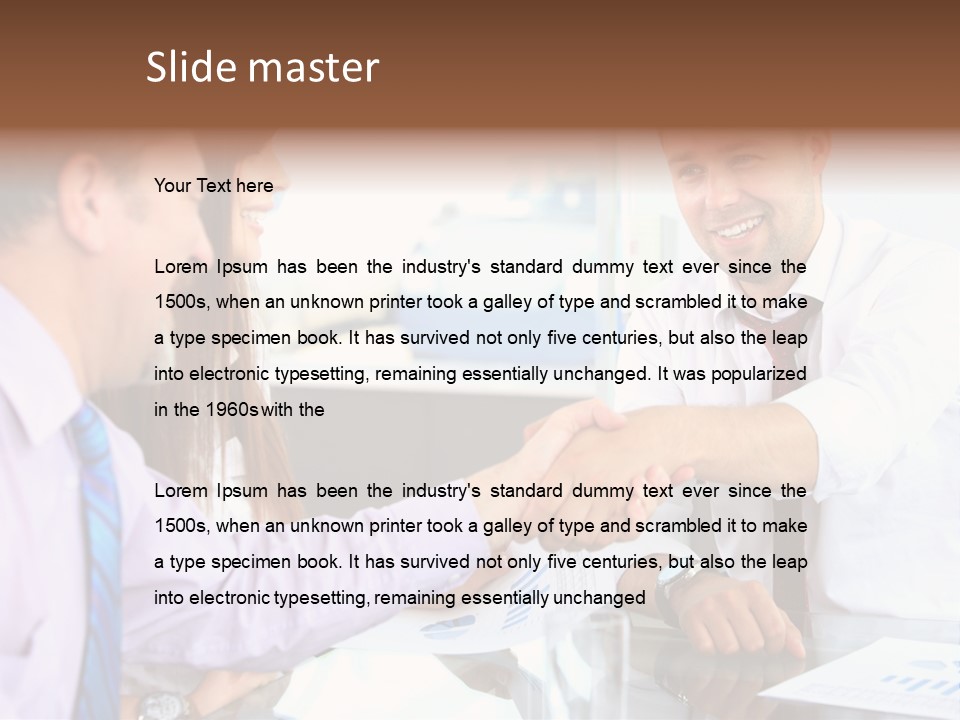 Together Male Strength PowerPoint Template