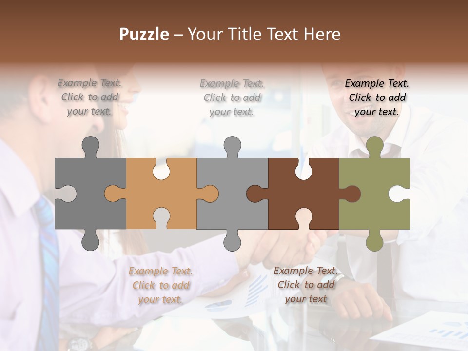 Together Male Strength PowerPoint Template