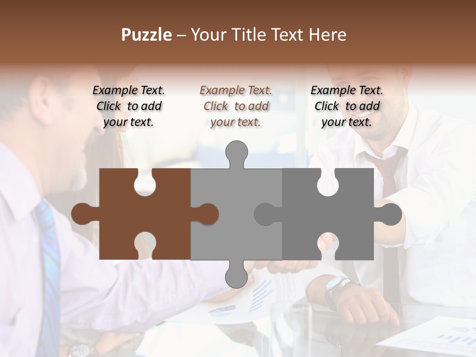 Together Male Strength PowerPoint Template