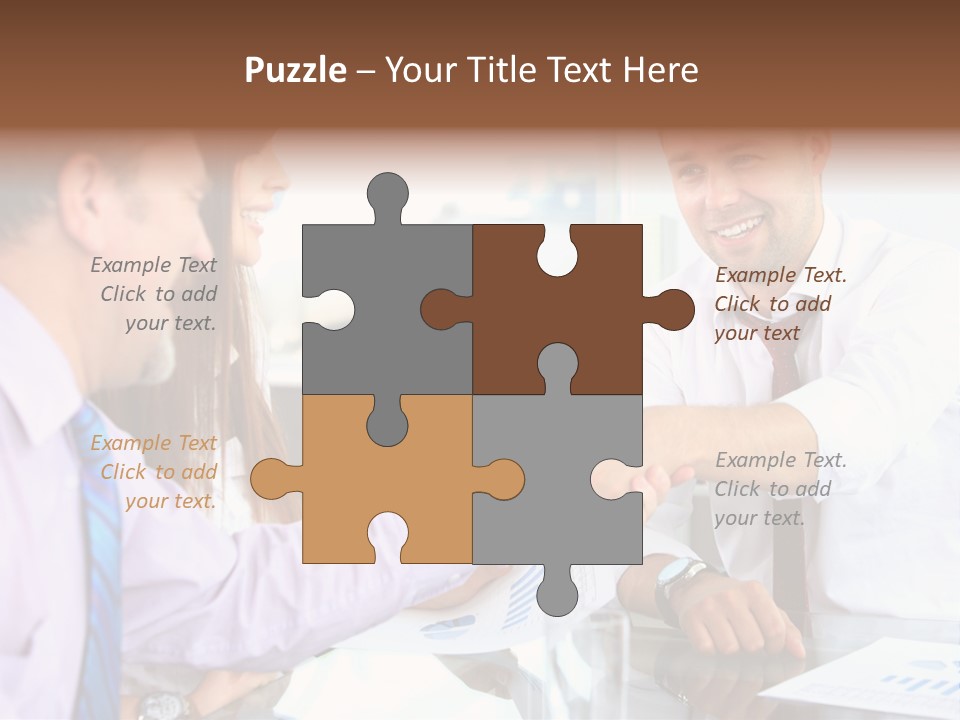 Together Male Strength PowerPoint Template