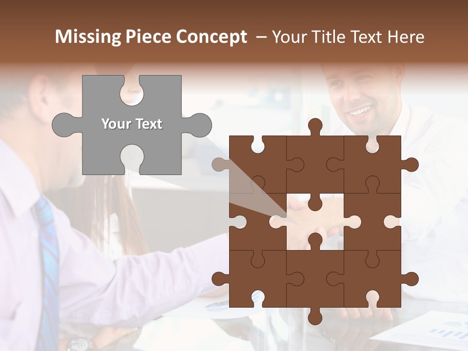 Together Male Strength PowerPoint Template