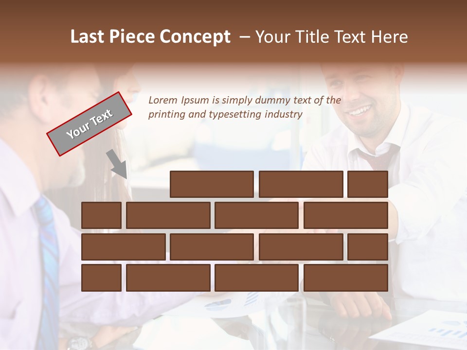 Together Male Strength PowerPoint Template