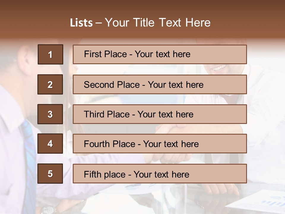 Together Male Strength PowerPoint Template