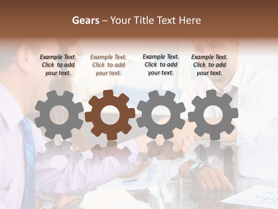 Together Male Strength PowerPoint Template