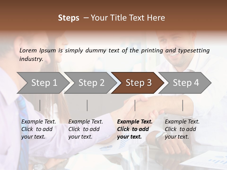 Together Male Strength PowerPoint Template