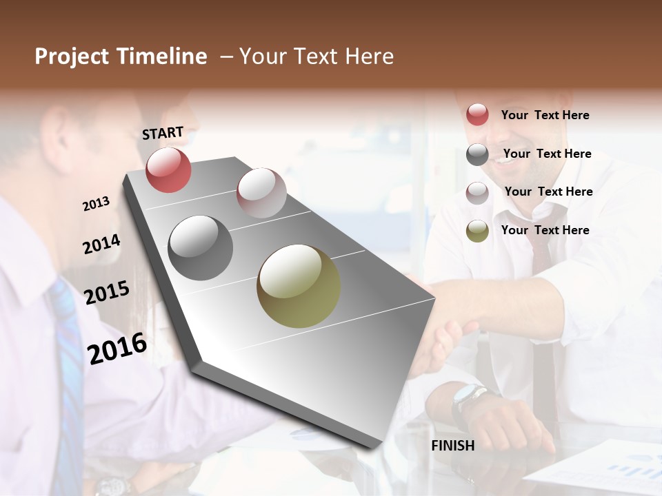 Together Male Strength PowerPoint Template