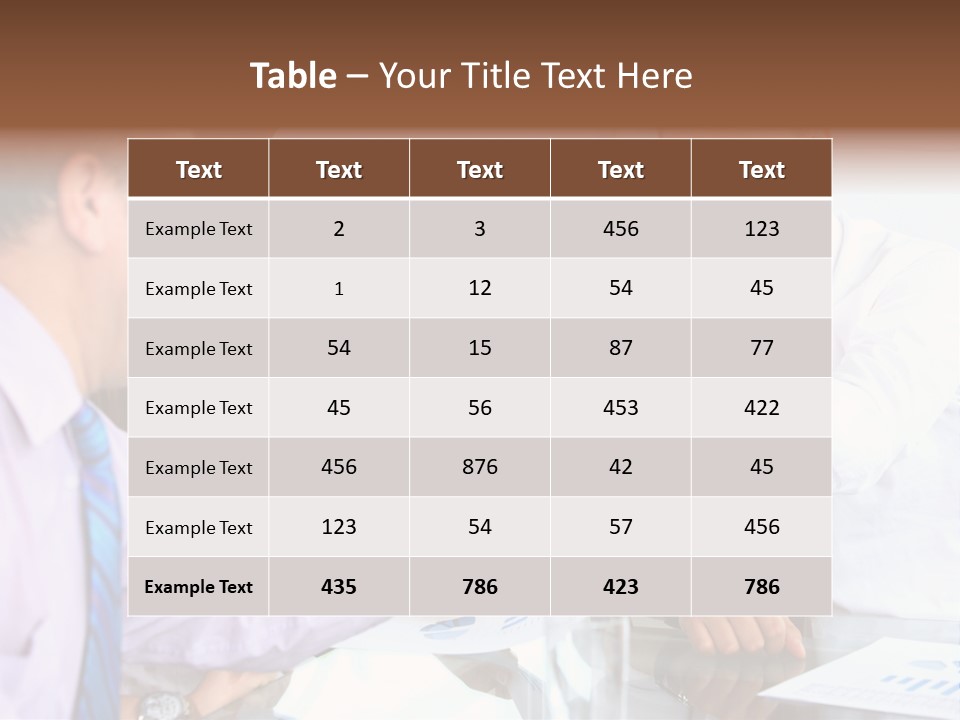 Together Male Strength PowerPoint Template