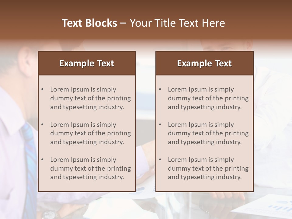 Together Male Strength PowerPoint Template
