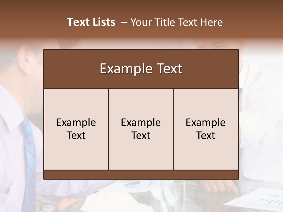 Together Male Strength PowerPoint Template